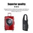 thumbnail image 4 of Travel Luggage Bag Lock Jewelry Boxes Tool Chests Code Lock Zipper Padlock, 4 of 4