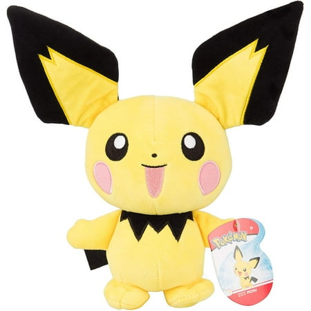Wicked Cool Toys - Pokemon Plush S4 - PICHU (8 inch)