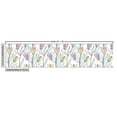 thumbnail image 3 of Abstract Fabric by the Yard, Vibrant Tones Colored Different Floral Pattern Theme Image, Decorative Upholstery Fabric for Chairs & Home Accents, Multicolor by Ambesonne, 3 of 5