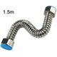 thumbnail image 1 of Línea de agua Refrigerador flexible de acero inoxidable Máquina de hielo Línea de suministro Tubería Manguera de agua a prueba de explosiones kenally JJ24528-10, 1 of 6