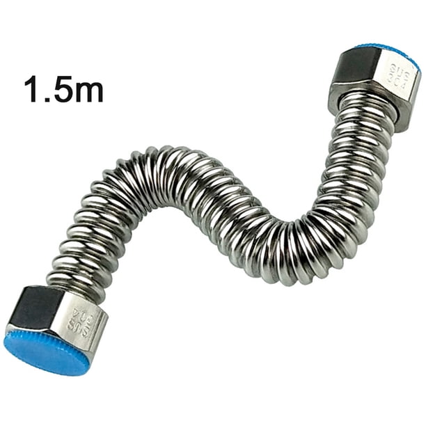 Línea de agua Refrigerador flexible de acero inoxidable Máquina de hielo Línea de suministro Tubería Manguera de agua a prueba de explosiones kenally JJ24528-10