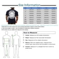 thumbnail image 3 of Men's T-shirt Graphic Text 3D Printing Street Casual Short Sleeve Button Down Printed Clothing Basic 3XL, 3 of 5