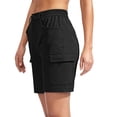 thumbnail image 6 of Jerdar Women's Hiking Cargo Shorts Quick Dry Lightweight for Outdoor Golf Fishing Outdoor Casual with Multi Pockets L, 6 of 8