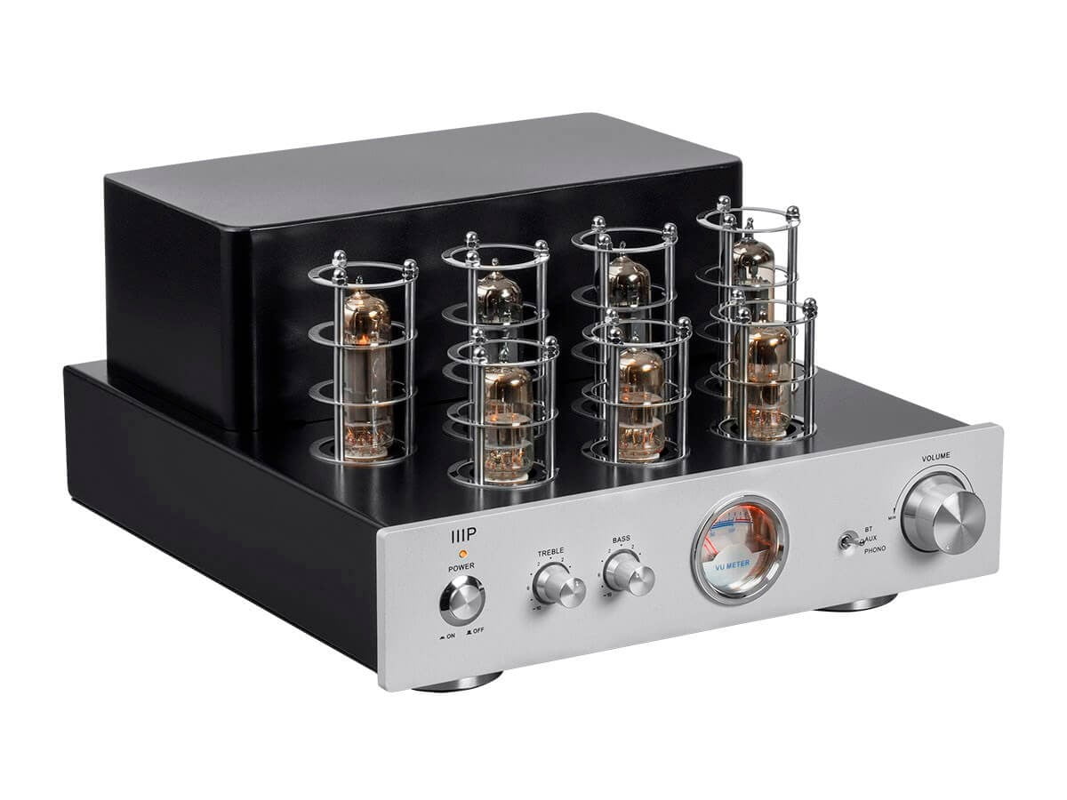 Monoprice Pure Tube Stereo Amplifier with Bluetooth Line and Phono