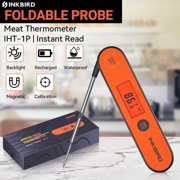 Inkbird Instant Read Meat Thermometer IHT-1P, Waterproof Instant Read Food Probe Thermometer with Backlight and Magnet for Cooking Kitchen BBQ Grill Smoker Deep Fry Candy Liquid