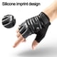 thumbnail image 5 of Guantes de ciclismo para hombre/mujer, antideslizantes, absorbentes de golpes, guantes de ciclismo con almohadilla de Gel de medio dedo, guantes para bicicleta, guantes transpirables para bicicleta, 5 of 6