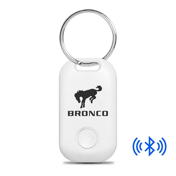 Ford Bronco Bluetooth Smart Key Finder White Key Chain