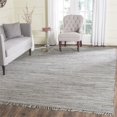 thumbnail image 2 of Safavieh Rag 2'3" X 11' Hand Woven Cotton Rug in Gray, 2 of 3