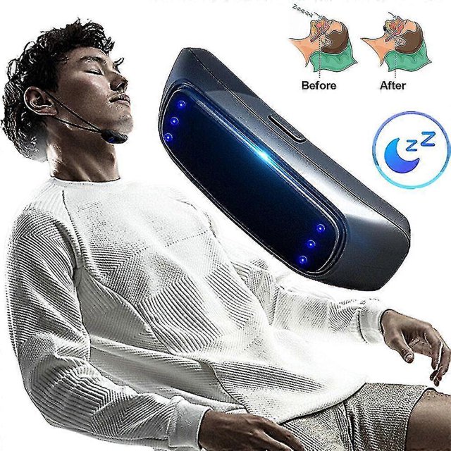 Dispositivo antirronquidos portátil e inteligente para dormir cómodamente sin ronquidos