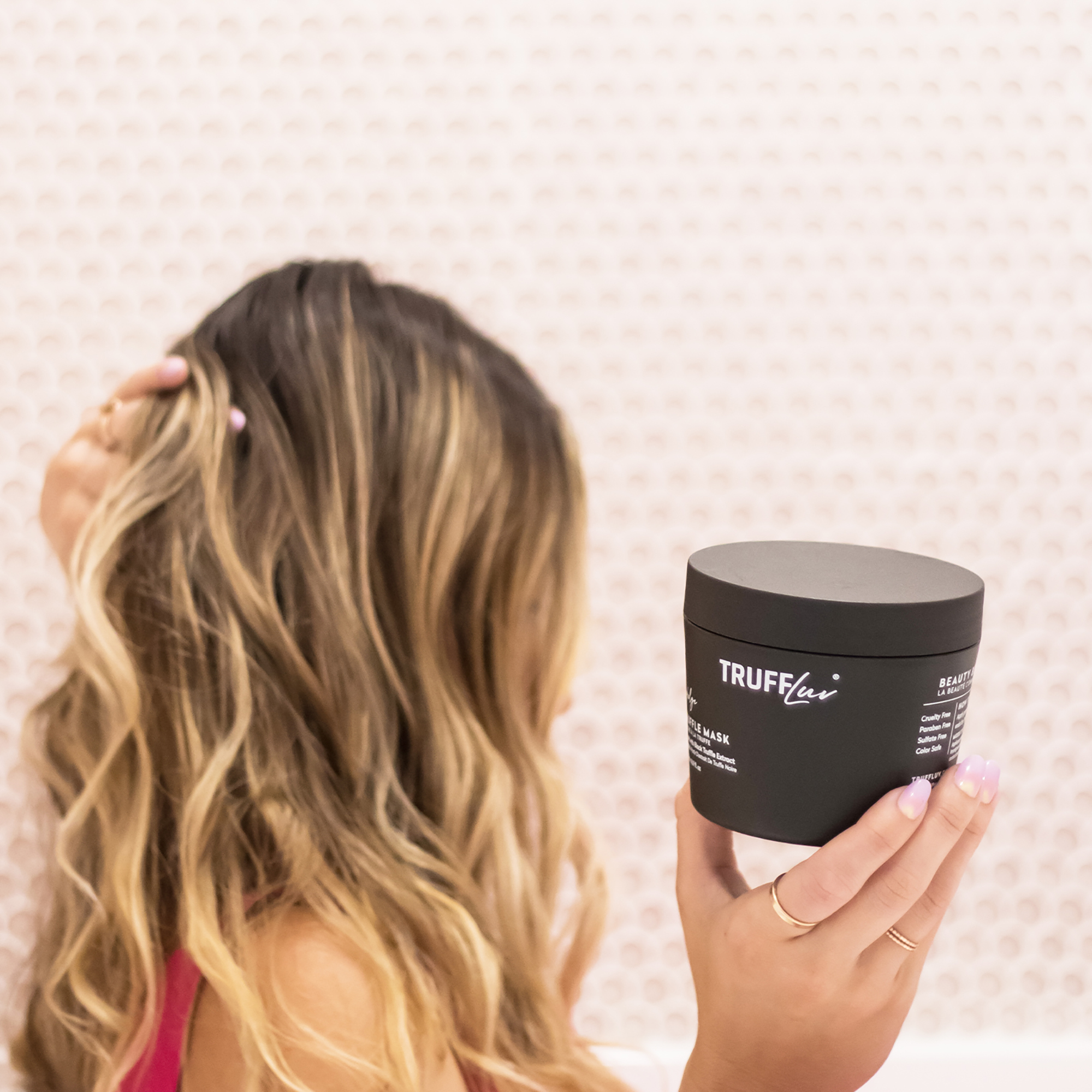 TruffLuv Truffle Mask, Hair Mask for Dry Damaged Hair and Growth, 16.9 oz