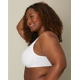 thumbnail image 2 of Playtex Secrets Ultra Soft No Poke Dreamwire Underwire Bra White 42DD Women's, 2 of 7