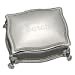 thumbnail image 3 of Creative Gifts International 022023 6 in. Nickel Plated Figaro Rectangular Jewelry Box - White, 3 of 4