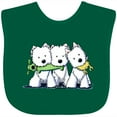 thumbnail image 3 of Inktastic Westie Pro Players Boys or Girls Baby Bib, 3 of 4