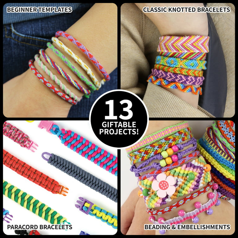Fabric Bracelets Tutorial, Craft Kits for Teens, Diy Bracelet Kits