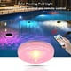 thumbnail image 3 of Luz Flotante Solar Para Piscina, Luz Decorativa Para Piscina Flotante RGB De Alto Brillo 2 Uds Para Fiesta, 3 of 7