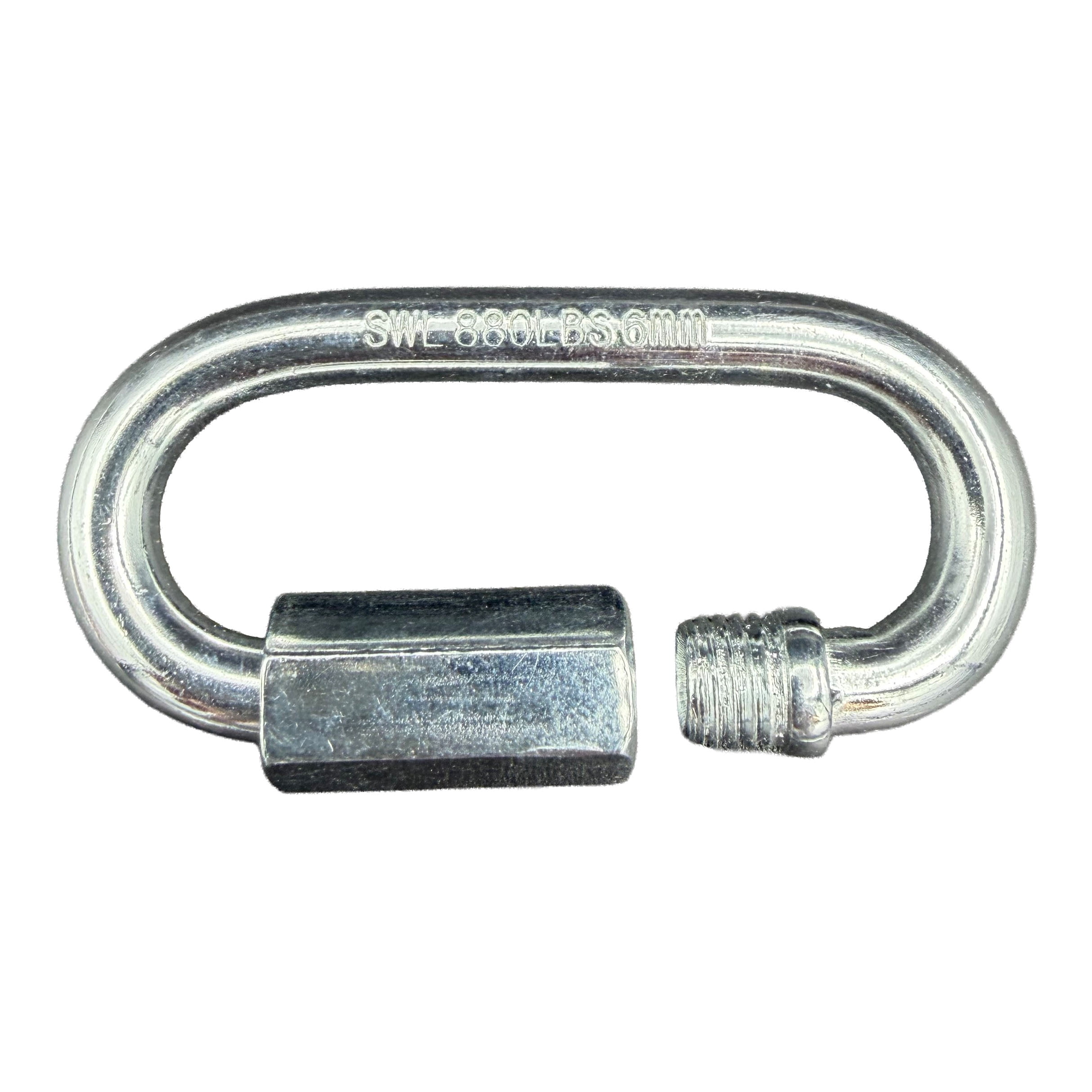 (2 pack) 1/4" Quick Link, Zinc Plated, Peerless Chain Company, #4721238