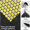 thumbnail image 3 of Yellow Lemon Fruit Slices Black Pattern Kitchen Rugs Sets Of 3,Kitchen Runner Rugs Non Skid Washable,Decorative Kitchen Floor Mats for Kitchen,Sink,Laundry,17"x30"+ 17"x47" + 17"x59", 3 of 6