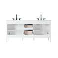 thumbnail image 2 of Elegant Kitchen and Bath 72 inch Double Bathroom Vanity in Grey, 2 of 7