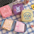thumbnail image 2 of Portable Large Travel Cosmetic Pouch Cartoon Nylon Zippered Makeups Storage Bag, 2 of 5