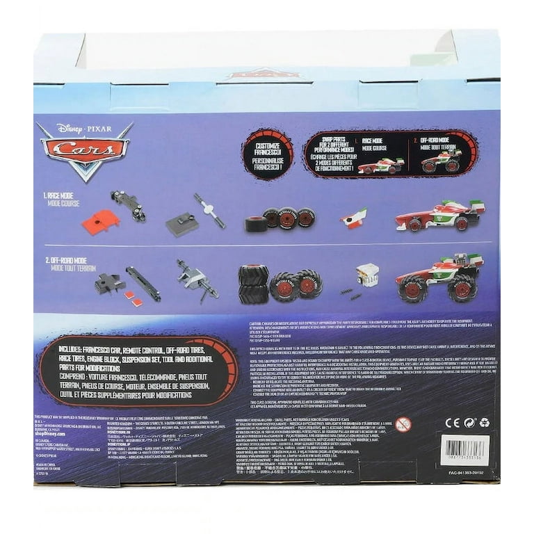 Disney Pixar's RC Francesco Bernoulli Car: Build, Race, and