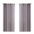 thumbnail image 1 of Cortinas de estrella Cortinas opacas de estrellas para niños Sala de estar de dormitorio Eccomum Gris 53 "W x 108 "L, 1 of 7