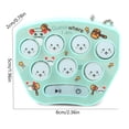 thumbnail image 3 of Juego De Martillo Juego De Martillo Whack-A-Mole Game - Llavero LED Mini Hamster Memory Game para bolso / mochila, 3 of 4