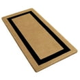 thumbnail image 3 of Heavy Duty Coir Door Mat Single Picture Frame, Plain - Black 36" x 72", 3 of 5