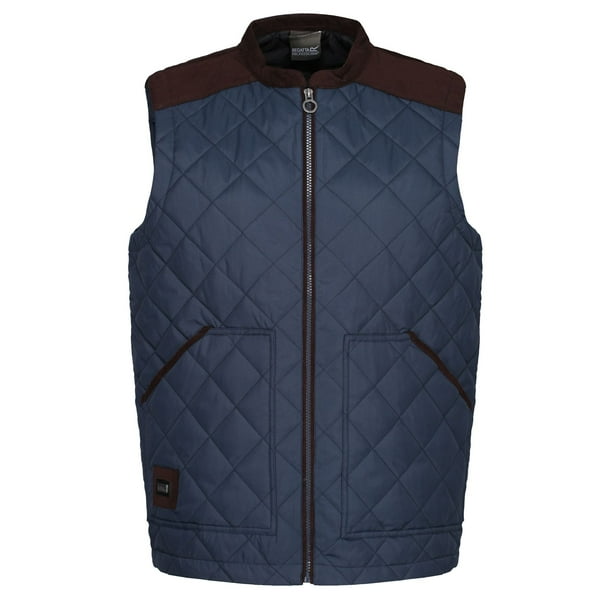 Pisexur Men's Puffer Vest Outdoor Casual Stand Collar Padded Jacket Coat  Vest 