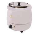 thumbnail image 4 of Commercial Soup Kettle 400W 10L Electric Countertop Food Warmer Catering Buffet, 4 of 12