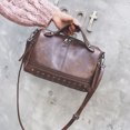 thumbnail image 1 of unbranded De Mano Con Tachuelas Color Café Material PU Para Múltiples Ocasiones, 1 of 6