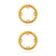 thumbnail image 1 of Eigraketly Juego de cadenas de bicicleta AM / XC, rueda de cadena de bicicleta de círculo redondo, reemplazo de aleación de aluminio, placa de Type1 NO1, 1 of 6