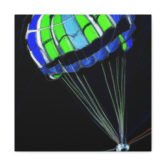 Parasailing at Dawn - Canvas