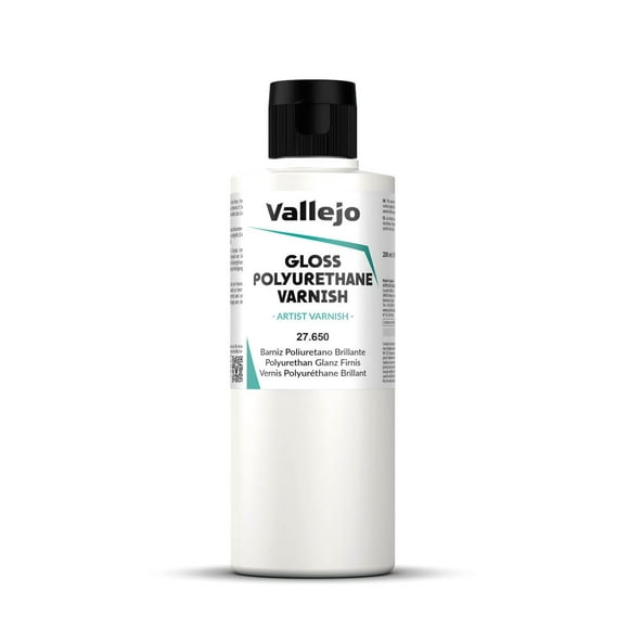 Barniz de poliuretano Vallejo Gloss Finish 200 ml