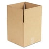 General Supply Brown Corrugated - Cubed Fixed-Depth Shipping Boxes, 10l x 10w x 10h, 25/Bundle