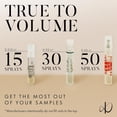 thumbnail image 4 of Conjunto de Muestras de Perfume Edición Limitada Infinite Scents para Mujeres (8 Frascos de Fragancias de Diseñador) con Bolsa de Regalo de Cuerda Navideña, 4 of 5