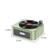thumbnail image 3 of Reproductor de discos inalámbrico pequeño retro con efecto de sonido envolvente giratorio con cinta magnética Bluetooth 5.3, altavoz pequeño de escritorio con Bluetooth, 3 of 9