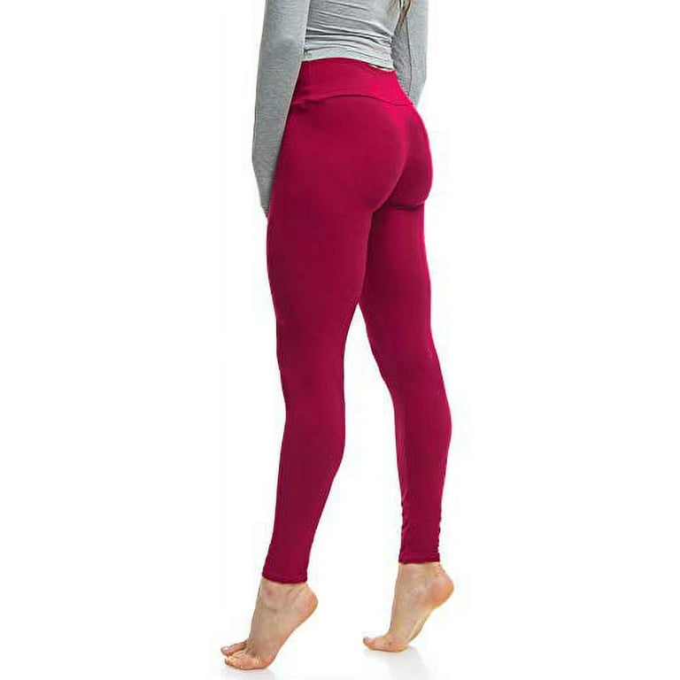 LMB Lush Moda Leggings for Women with Comfortable Yoga Waistband - Buttery  Soft in Many of Colors - fits X-Large to 3X-Large, Black