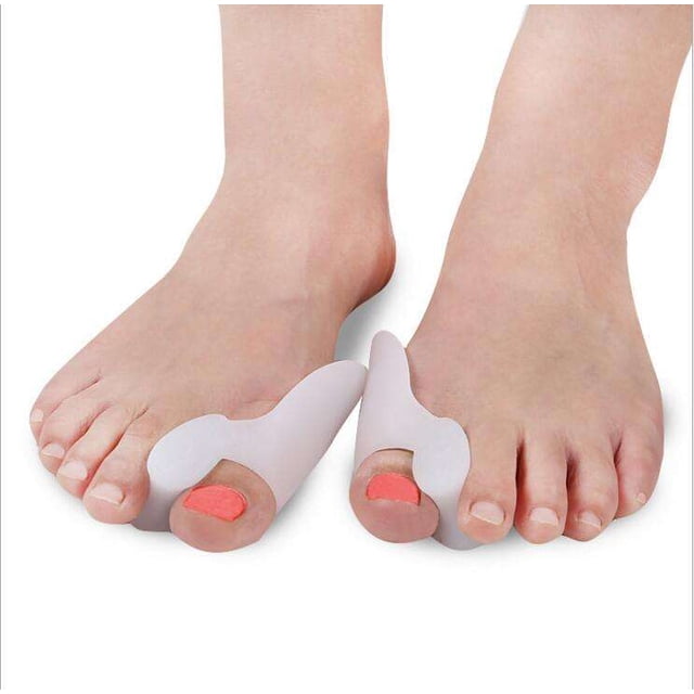 Protector de cojín para juanetes, 5 pares de almohadillas correctoras de juanetes con separador para el dedo gordo del pie, protector de gel para aliviar el dolor de pies, callos, callos Zefei Wu 1327537075059