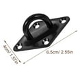 thumbnail image 2 of HONITANO 4Pcs Hammock Hook Reasonable Structure Stainless Steel For Ceiling Hanger, 2 of 7