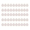 thumbnail image 1 of Golden Plated Alloy Charms with Enamel Enamelled Sequins Flat Round White Letter.I 14x12x2mm Hole: 1.5mm 50pcs/Box, 1 of 2