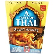 A Taste Of Thai Peanut Noodles: Gluten-Free Quick Meal 5.25Oz (8 Pack) - Savor the Authentic Flavors of Thailand with this Irresistible and Convenient Meal!