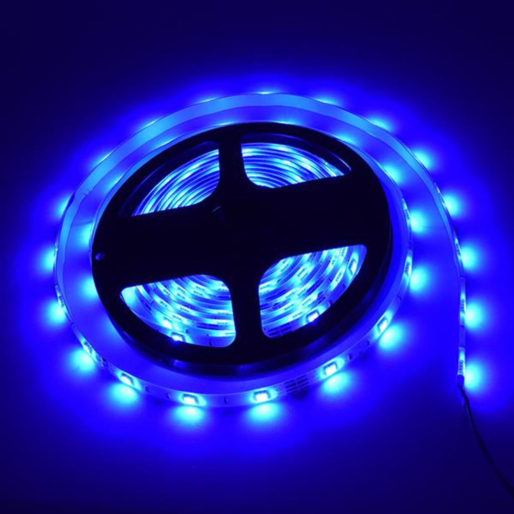 LED Strip Lights, Lights Strip Music Sync, App Control with Remote, 5050 RGB LED Light Strip Color Changing 24-Key Remote, Sensitive Built-in Mic, LED Lights Rope Lights for Home TV Party
