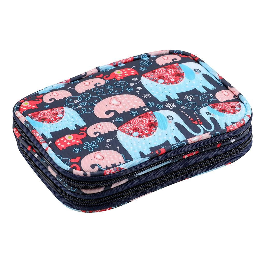 HOMYL Knitting Crochet Hook Case Empty Organizer Cartoon