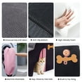 thumbnail image 6 of 6 Tiers Dog Stairs for High Bed, 30 Inch Height 6 Steps Soft Foam Spliced Dog Steps for Bed, Non-Slip Sturdy Pet Stairs, Ramp for Small, Older Pets, 6 of 8