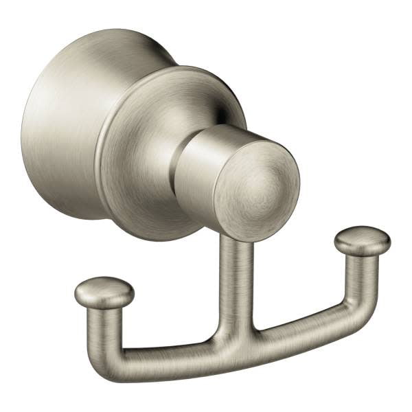 Moen Dartmoor Brushed Nickel Double Robe Hook