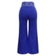 thumbnail image 4 of WILLBEST Pantalones Casuales para Mujer, con Bolsillos Lisos, Pierna Ancha, Cintura Elástica, Ajuste Holgado para Comodidad y Estilo Diario. Extra Grande, 4 of 4