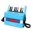 thumbnail image 5 of 17 Keys 8 Bass Piano Accordion Kids Accordion Toy for Beginner Kids Children Light Blue, 5 of 8