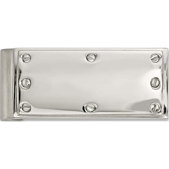Stainless Steel Polished Screw Money Clip (52.32 X 22) Made In China srm178