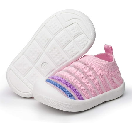 

QWZNDZGR Boys Girls Athletic Sports Sandals Open-Toe Breathable Rubber Sole Beach Water Shoes for Toddler