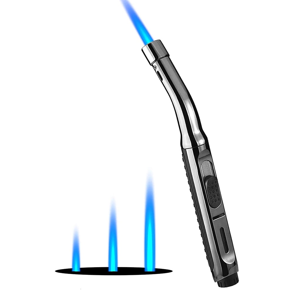 Refillable Butane Lighters, GIUGT Butane Torch Lighter, 7.6inch